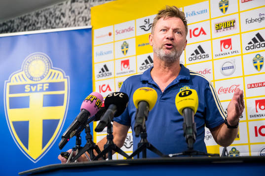 Peter Gerhardsson, förbundskapten för damlandslaget