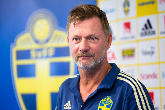 Peter Gerhardsson, förbundskapten för damlandslaget