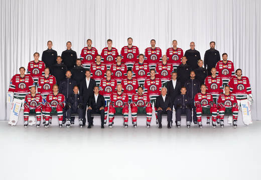 Bläddra bland fler bilder av Ishockey, SHL, Porträtt och Lagbild, Frölunda