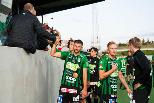 Varbergs Allbek Aliev jublar