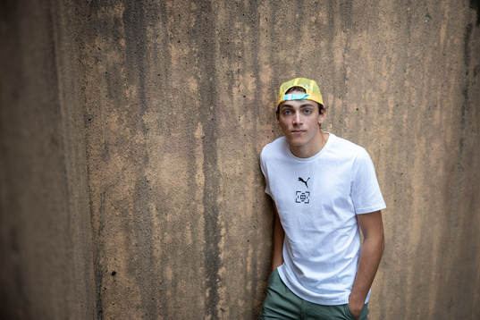 Armand Duplantis poses for a portrait