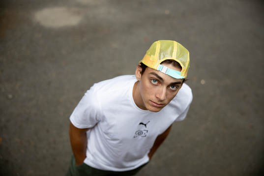 Armand Duplantis poses for a portrait