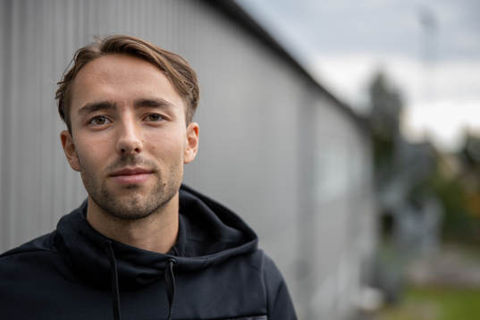 Andreas Kramer poses for a portrait
