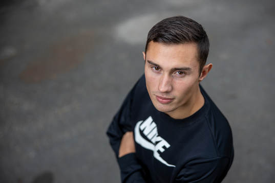 Thobias Montler poses for a portrait