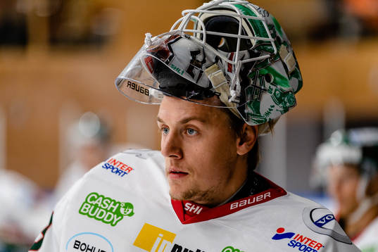 Frölundas målvakt Johan Mattsson