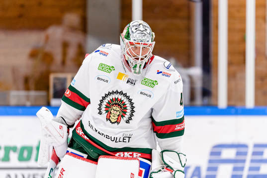 Frölundas målvakt Niklas Rubin