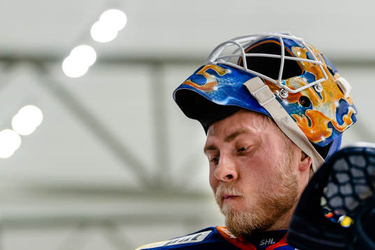 Växjös målvakt Viktor Andrén