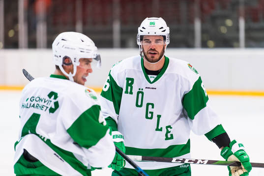Rögles Kodie Curran och Rögles Eric Gelinas
