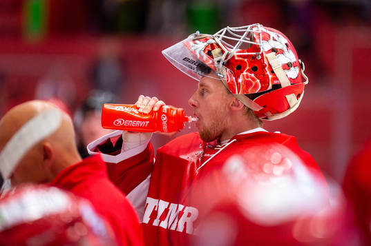 Timrås målvakt Victor Brattström