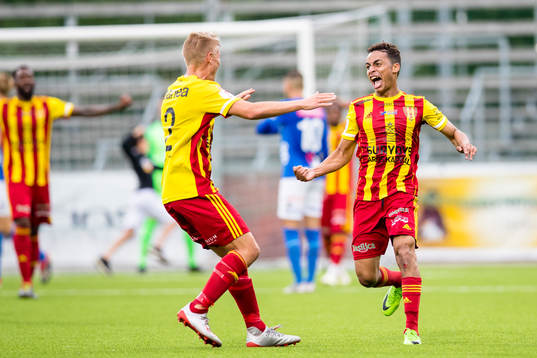 Syrianskas Khalid Abdo kvitterar till 4-4 på övertid och