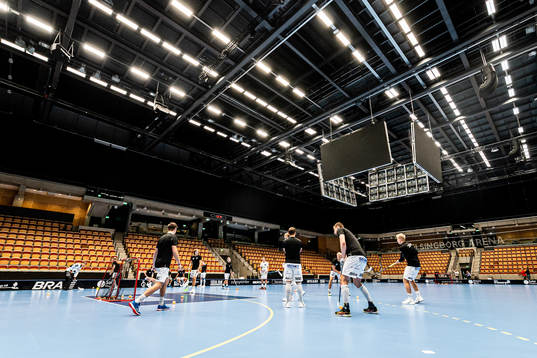 Generell vy över Helsingborg Arena där Helsingborgs