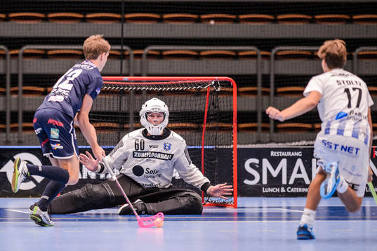 Växjös Samuel Algman Folkesson gör 1-1 bakom