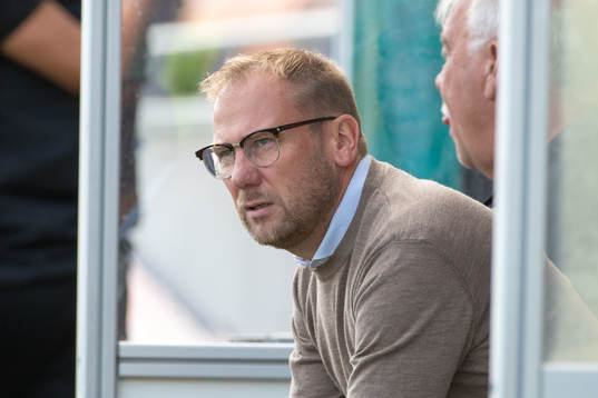 Halmstads  tränare Magnus Haglund