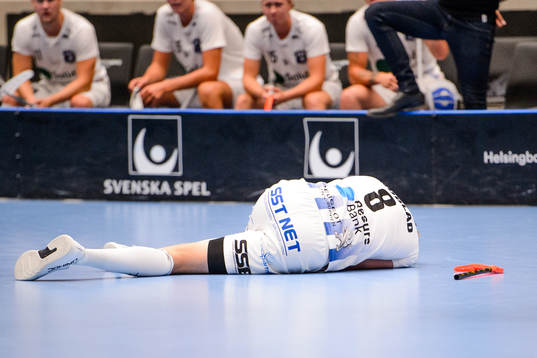 Helsingborgs Isac Lindblad har ont