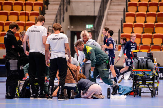 Helsingborgs Isac Lindblad får vård
