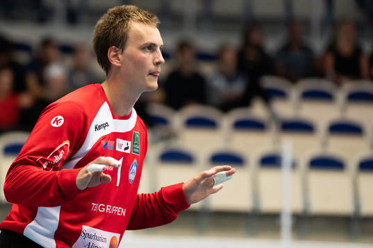 Alingsås målvakt Niklas Kraft