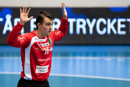 Alingsås målvakt Kenen Omerovic