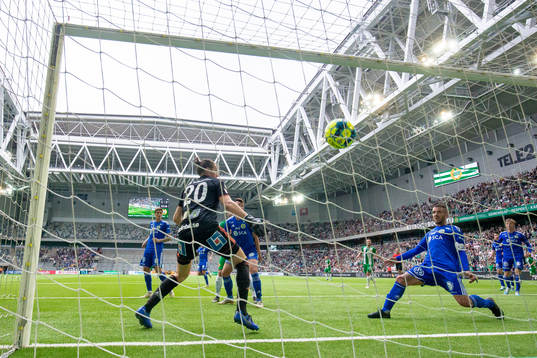 Hammarbys Richard Magyar gör 3-0 bakom Sundsvalls David