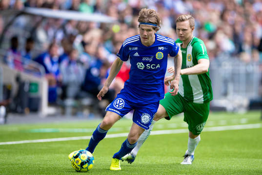 Sundsvalls Oliver Berg och Hammarbys Tim Söderström