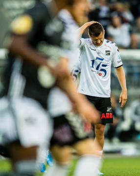 Vebjørn Alvestad Hoff of Odd in pain