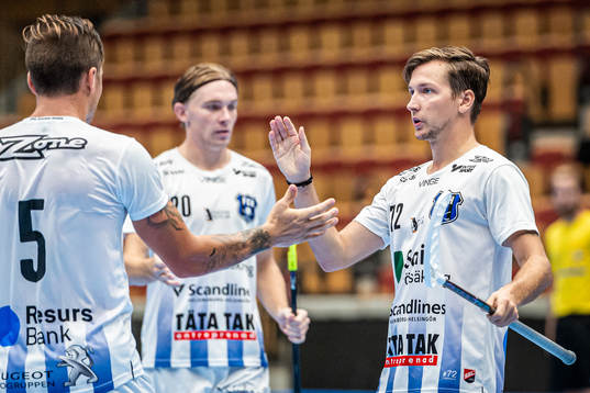 Helsingborgs Arvid Friberg, Jonathan Nilsson och Andreas