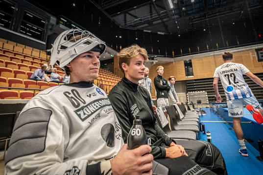 Helsingborgs målvakter Jonathan Edling och Mattias