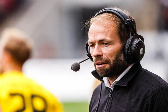 Häckens tränare Andreas Alm