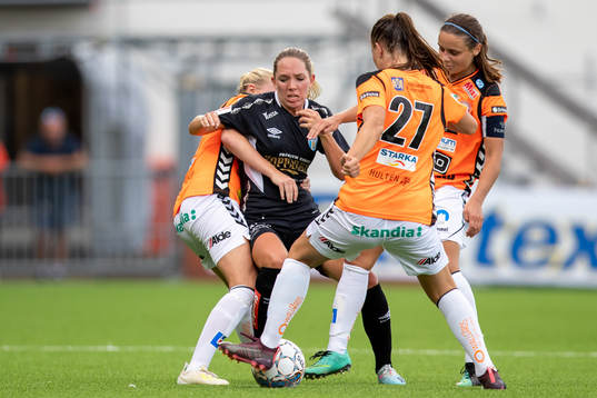 Göteborgs Elin Rubensson mot Kristianstads Josefin