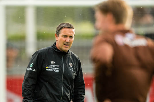 Øyvind Leonhardsen, assistant coach of Mjøndalen