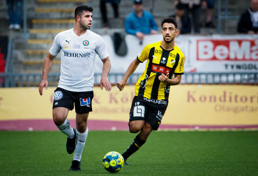 Örebros Yaser Kasım och Häckens Daleho Irandust