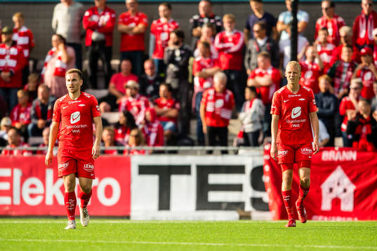 Amer Ordagic and Kristoffer Ramos Barmen of Brann looks