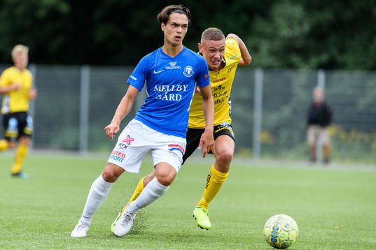Trelleborgs Joel Celik och Elfsborgs Theo Lind