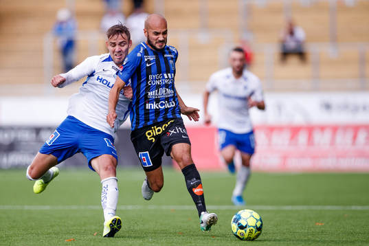 IFK Norrköpings Christoffer Nyman och Sirius Karl Larson