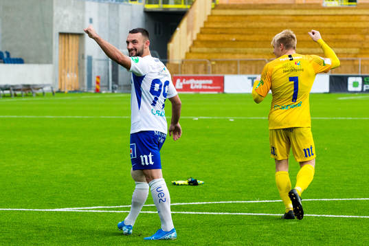 Norrköpings Sead Haksabanovic jublar