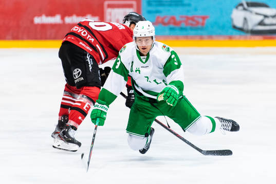 Rögles Daniel Bertov faller