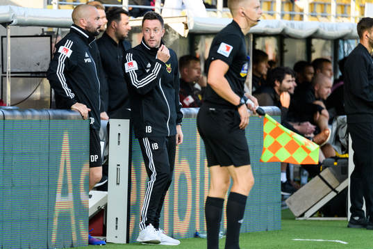 Östersunds tränare Ian Burchnall