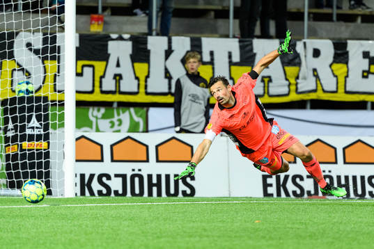 Elfsborgs målvakt Kevin Stuhr Ellegaard