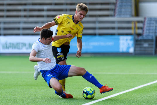 Värnamos Erick Bägerfeldt och Elfsborgs Oliver Zandén
