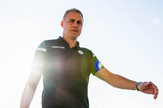 Bengt Sæternes, head coach of Sandnes Ulf