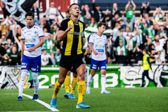 Hammarbys Nikola Djurdjic jublar