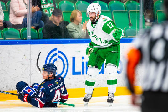 Rögles  Taylor Matson och Linköpings Broc Little