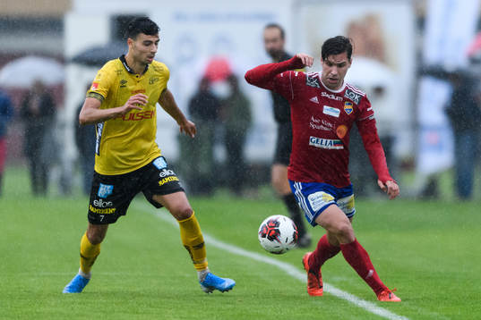 Gauthiods Kenan Mehovic och Elfsborgs Deniz Hümmet