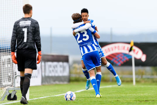 IFK Göteborgs Tobias Sana jublar