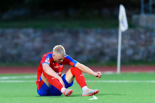 Helsingborgs Daniel Hafsteinsson deppar