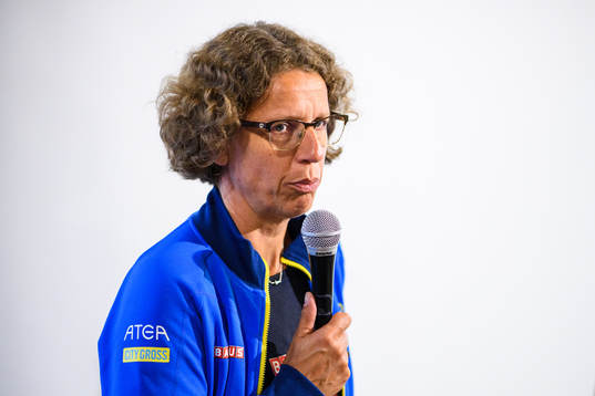 Karin Torneklint, coach of Sweden