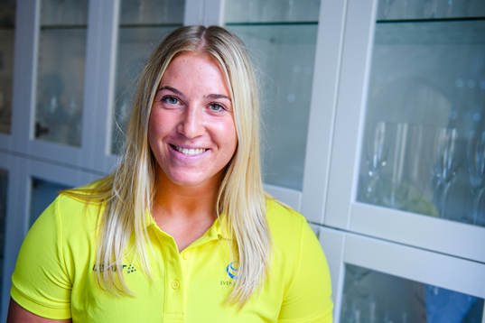 Fanny Roos of Sweden poses for a portrait