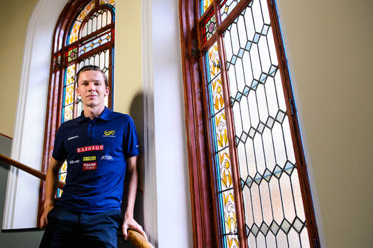 Andreas Almgren of Sweden poses for a portrait