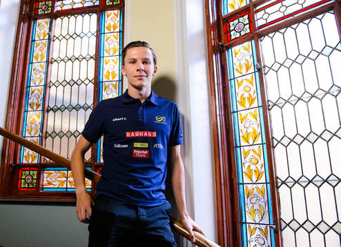 Andreas Almgren of Sweden poses for a portrait