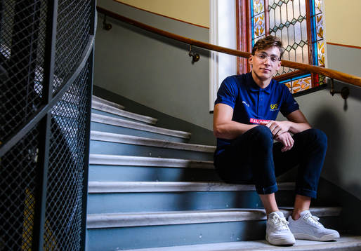 Armand Duplantis of Sweden poses for a portrait
