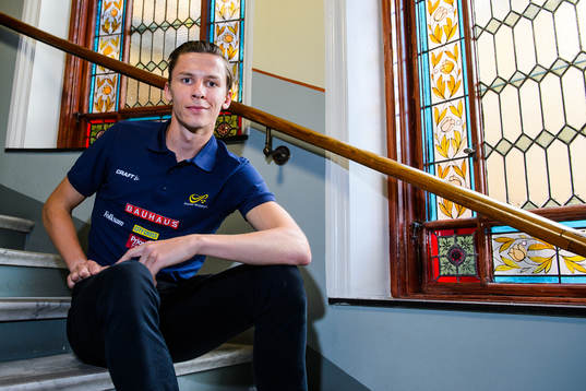 Andreas Almgren of Sweden poses for a portrait